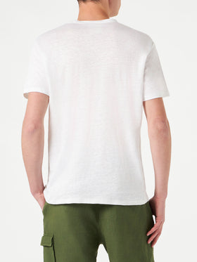 Man linen jersey t-shirt - MC2 Saint Barth