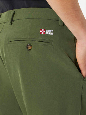 Man military green bermuda - MC2 Saint Barth
