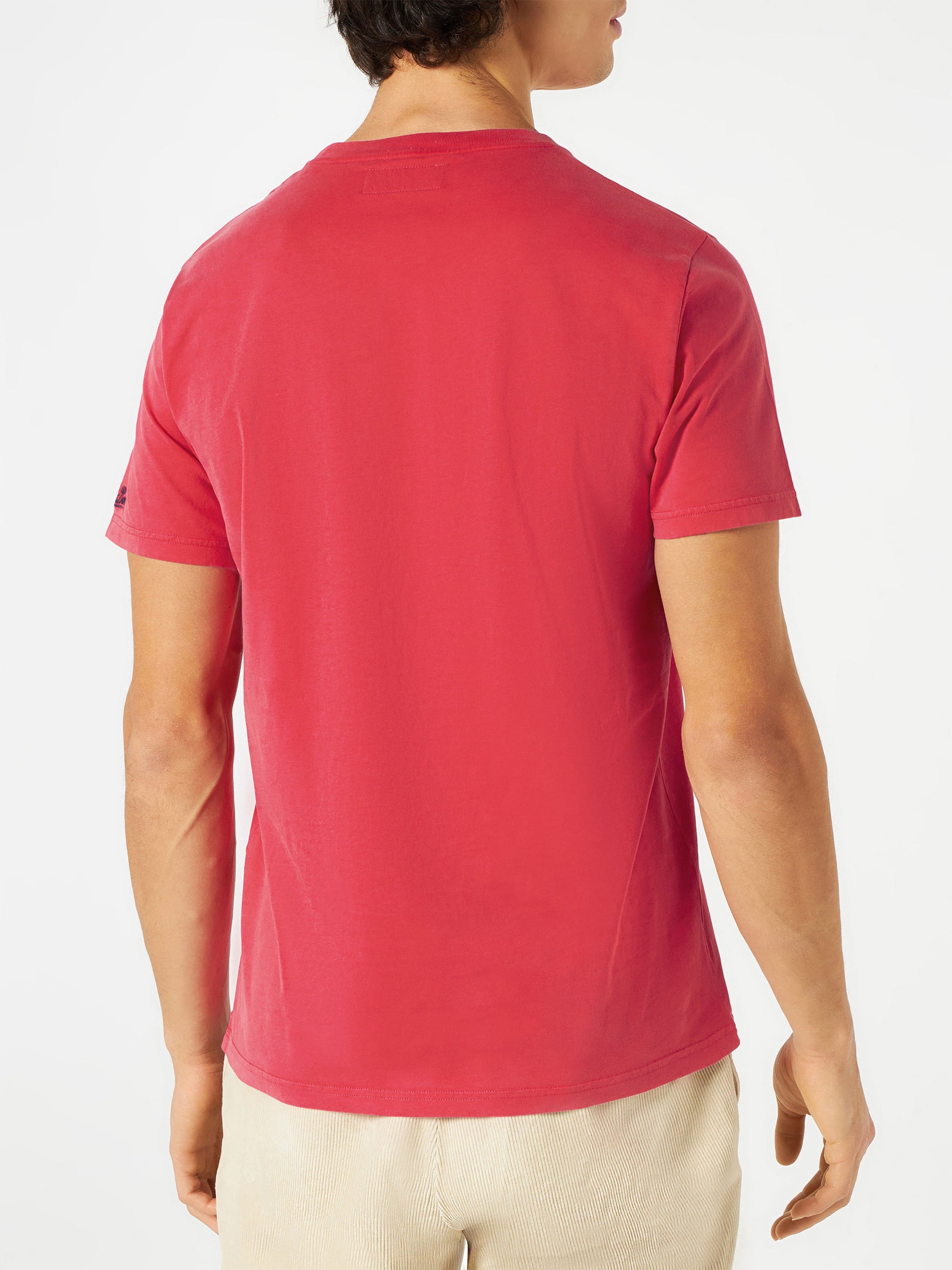 Last Year print red t-shirt - MC2 Saint Barth