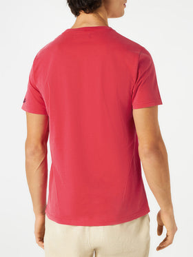 Last Year print red t-shirt - MC2 Saint Barth