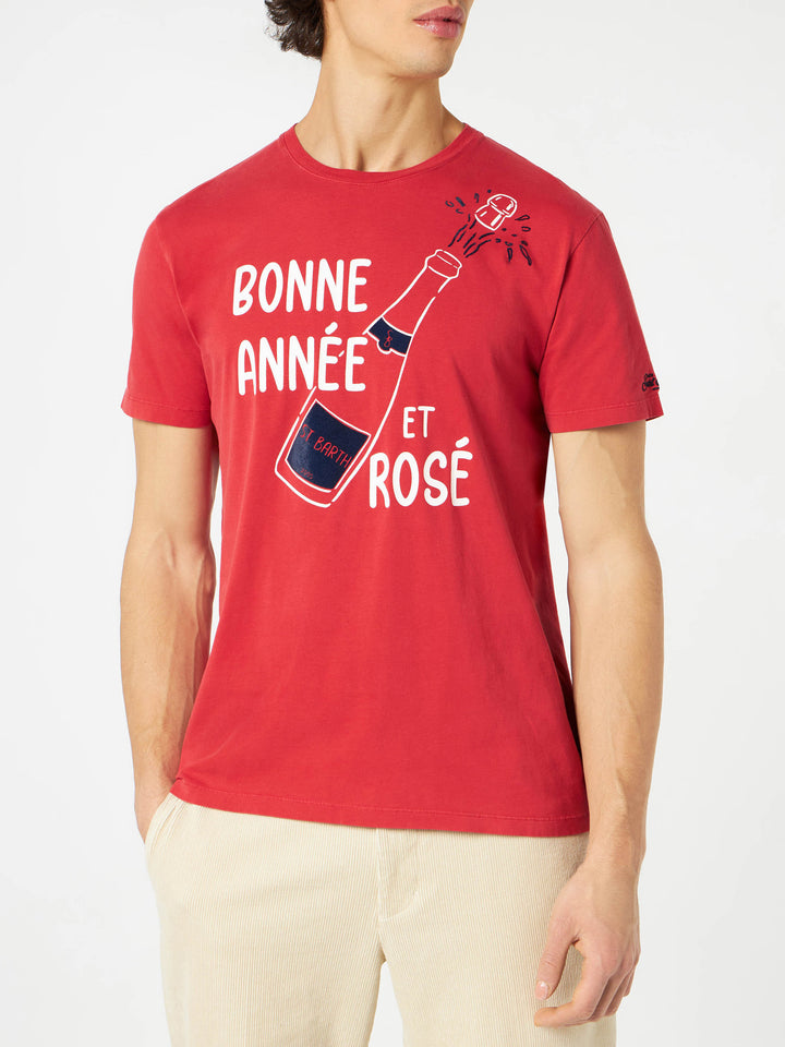 Bonne Année et Rosé red t-shirt - MC2 Saint Barth