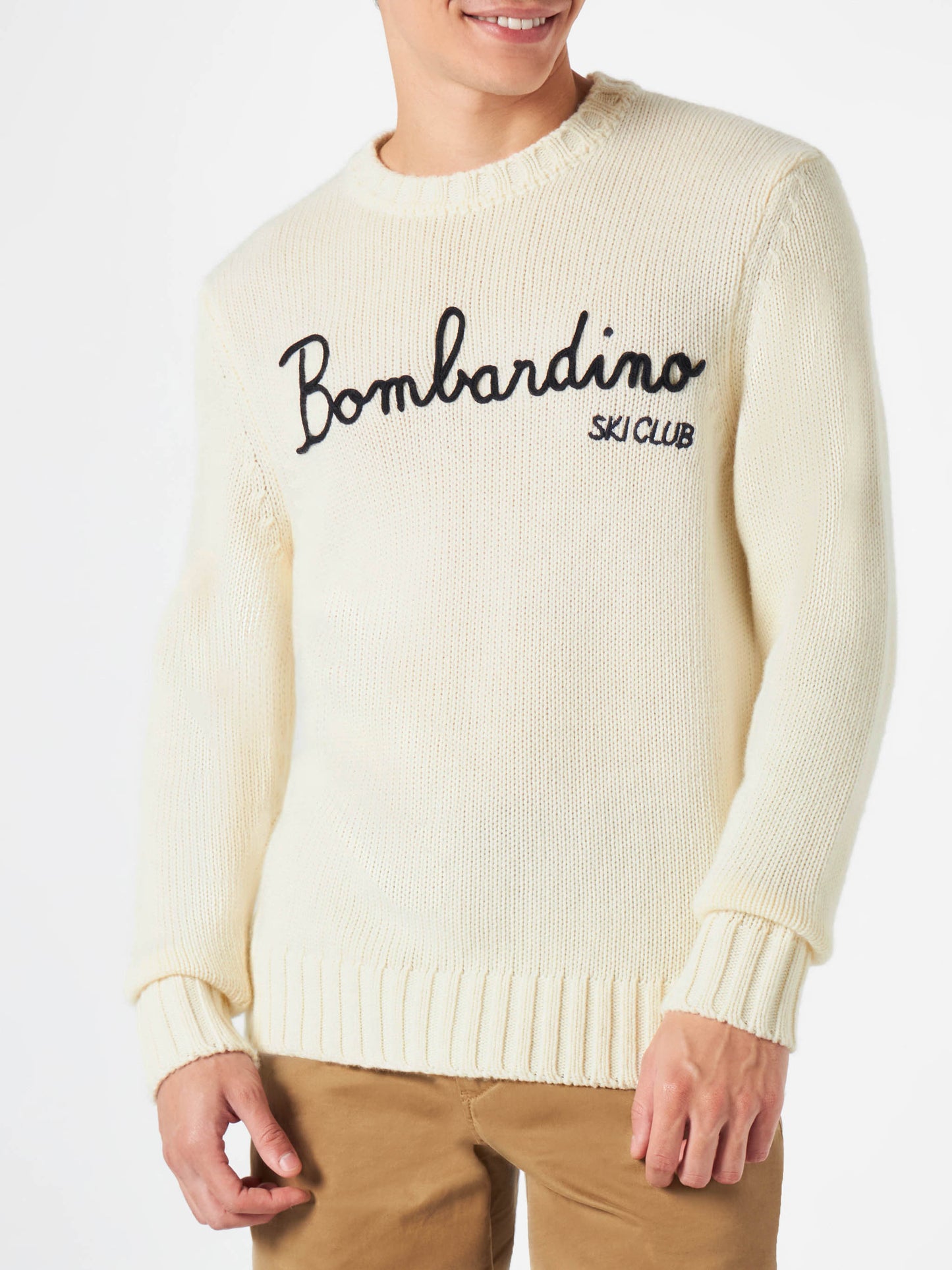Bombardino Ski Club blended cashmere sweater - MC2 Saint Barth