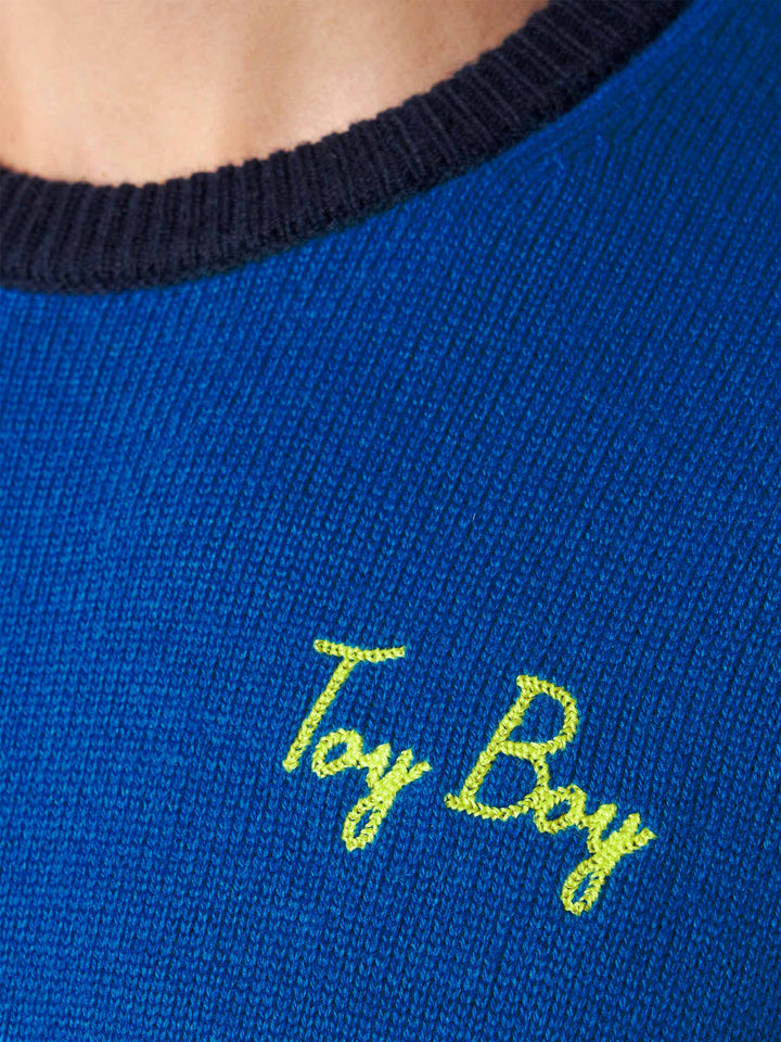 Man sweater with Toy Boy embroidery - MC2 Saint Barth