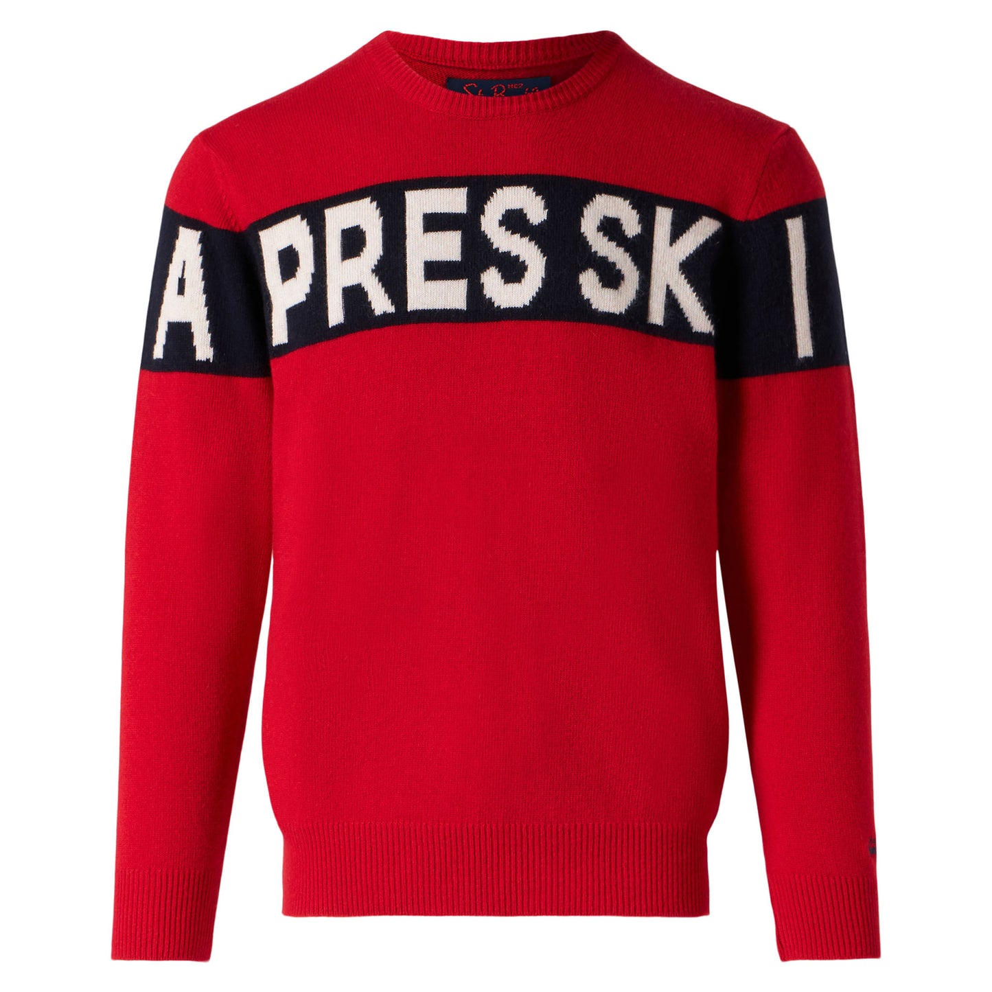 Man sweater with Apres Ski lettering - MC2 Saint Barth