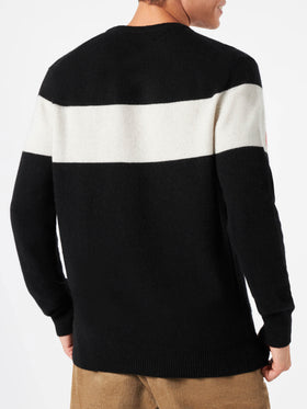 Man sweater with Sun Moritz print - MC2 Saint Barth