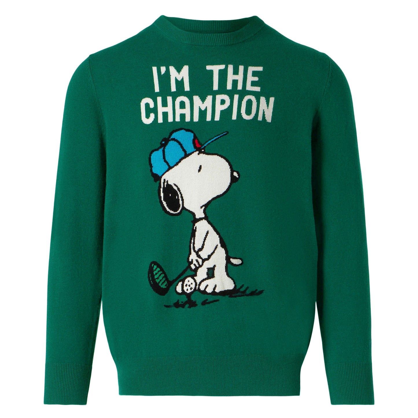 Man lightweight sweater with Snoopy jacquard | SNOOPY PEANUTS™ SPECIAL EDITION - MC2 Saint Barth