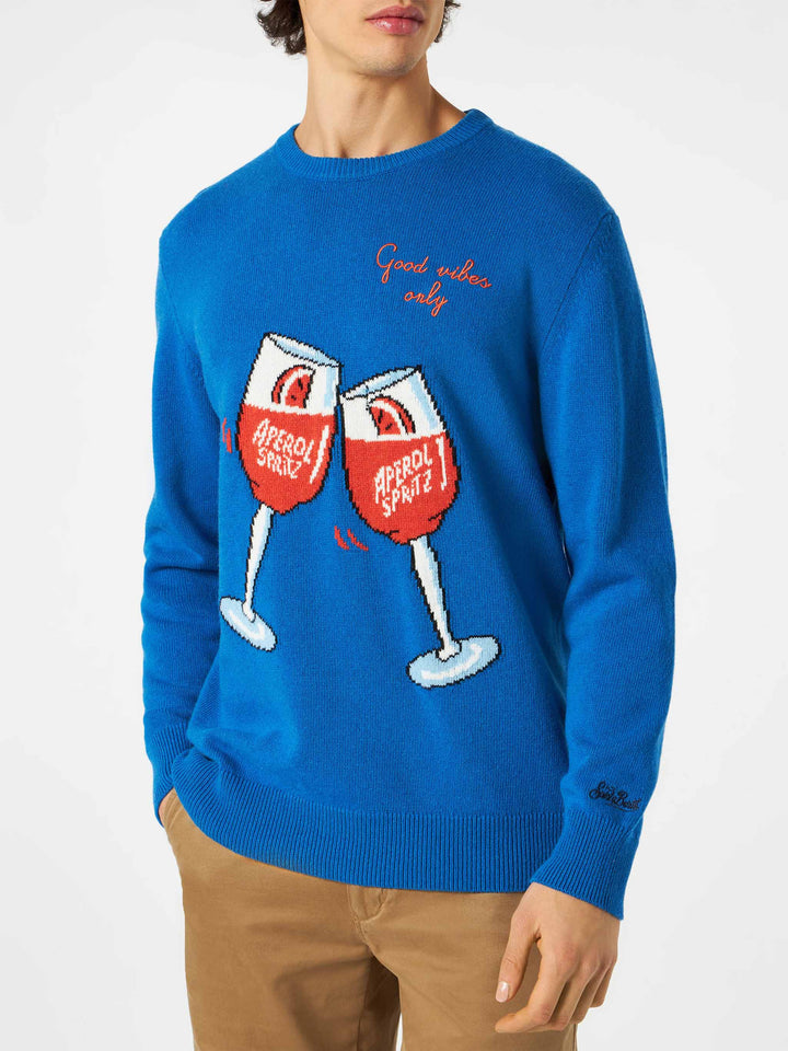 Herrenpullover mit Aperol Spritz-Aufdruck | APEROL SONDEREDITION