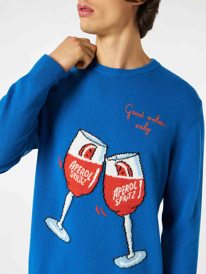 Herrenpullover mit Aperol Spritz-Aufdruck | APEROL SONDEREDITION