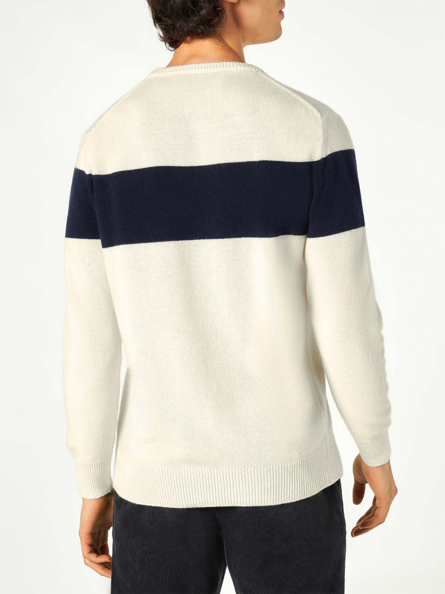 Man sweater with Après Ski writing - MC2 Saint Barth