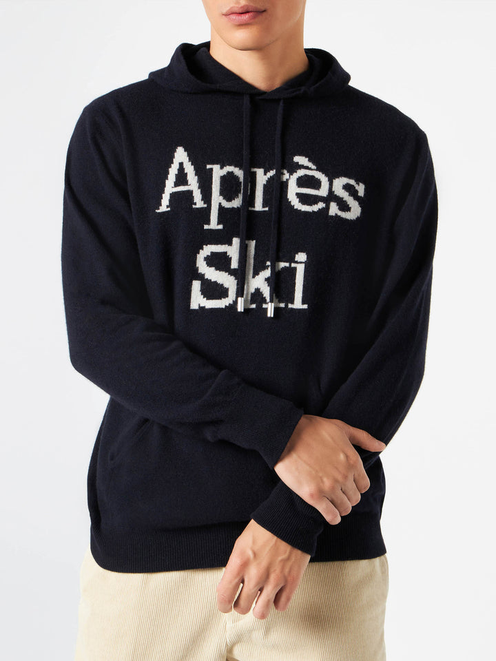 Man hoodie sweater with Après Ski embroidery - MC2 Saint Barth