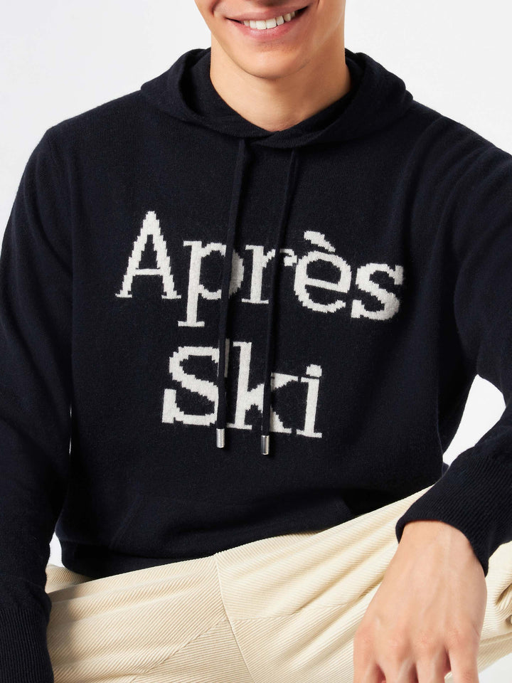 Man hoodie sweater with Après Ski embroidery - MC2 Saint Barth