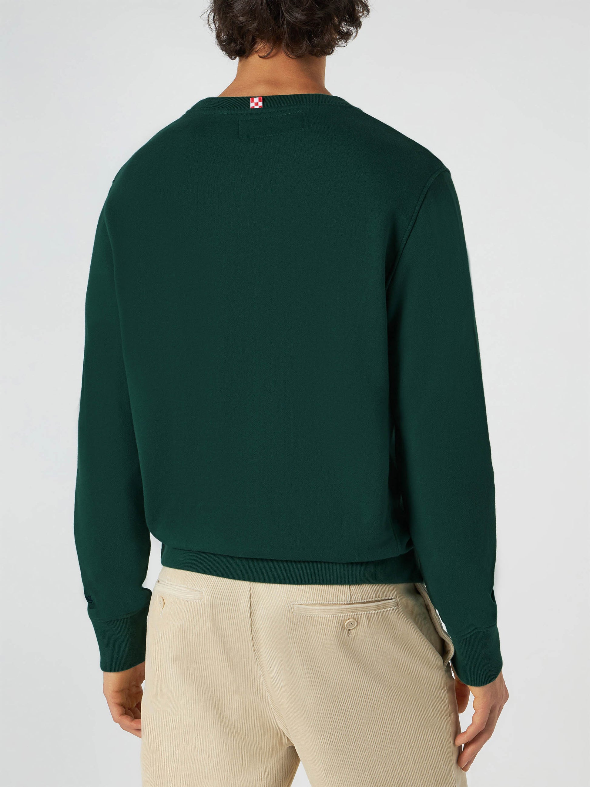 Cotton sweatshirt with Gentleman driver Cortina 1986 writing - MC2 Saint Barth