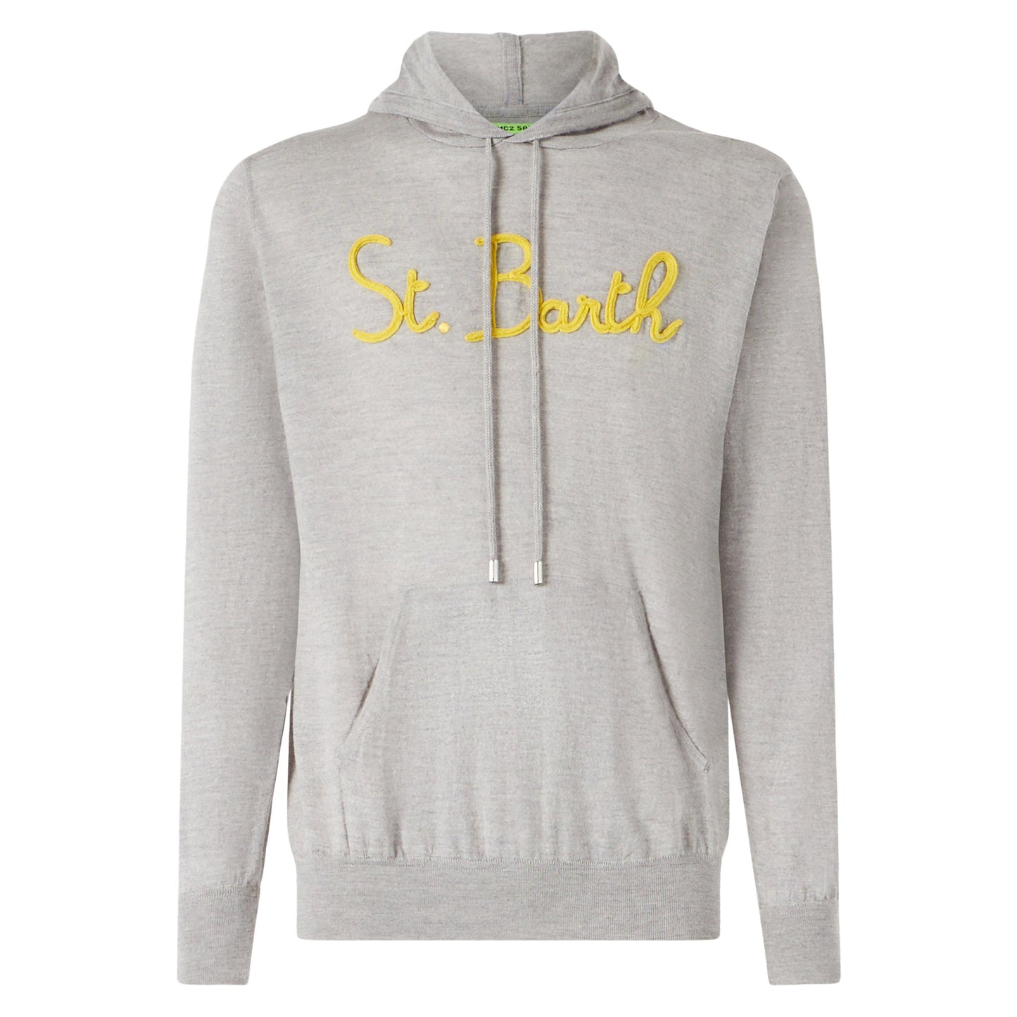 Man grey hoodie sweatshirt - MC2 Saint Barth