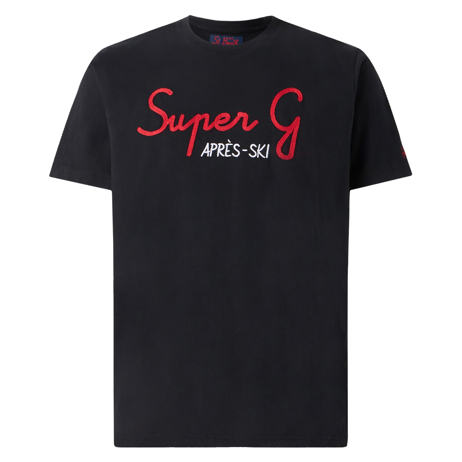 Man t-shirt with Super G embroidery | SUPER G SPECIAL EDITION - MC2 Saint Barth