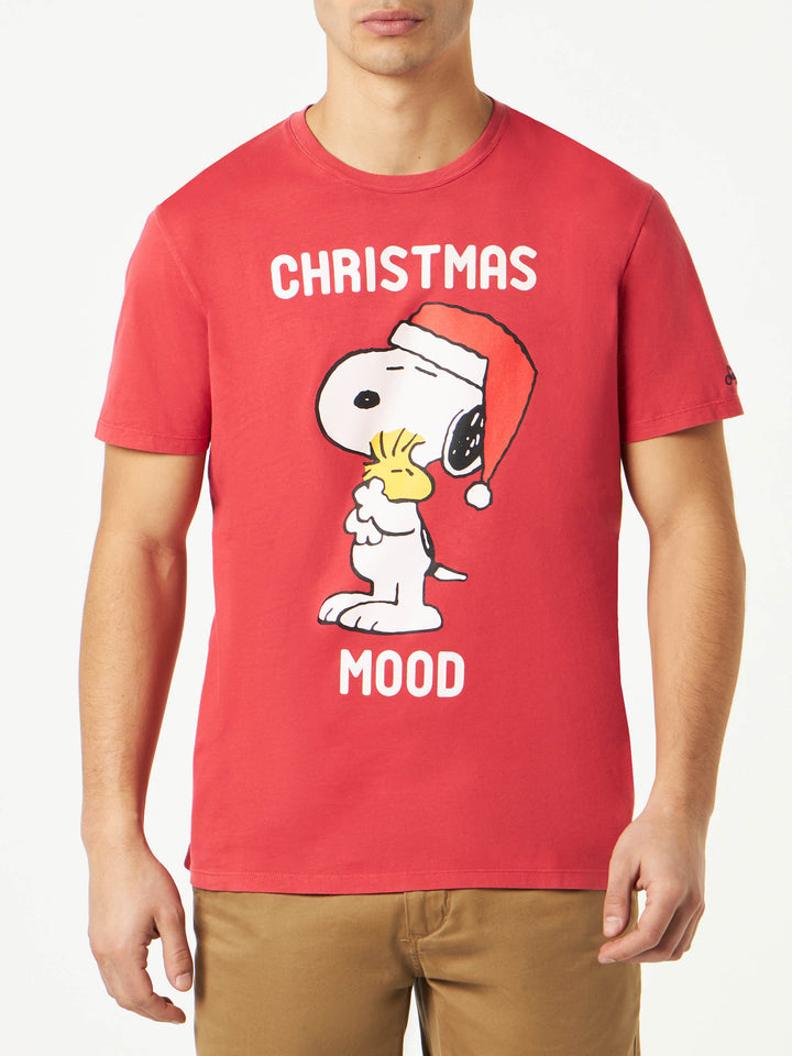 Man heavy cotton t-shirt with Snoopy print | Peanuts™ Special Edition - MC2 Saint Barth