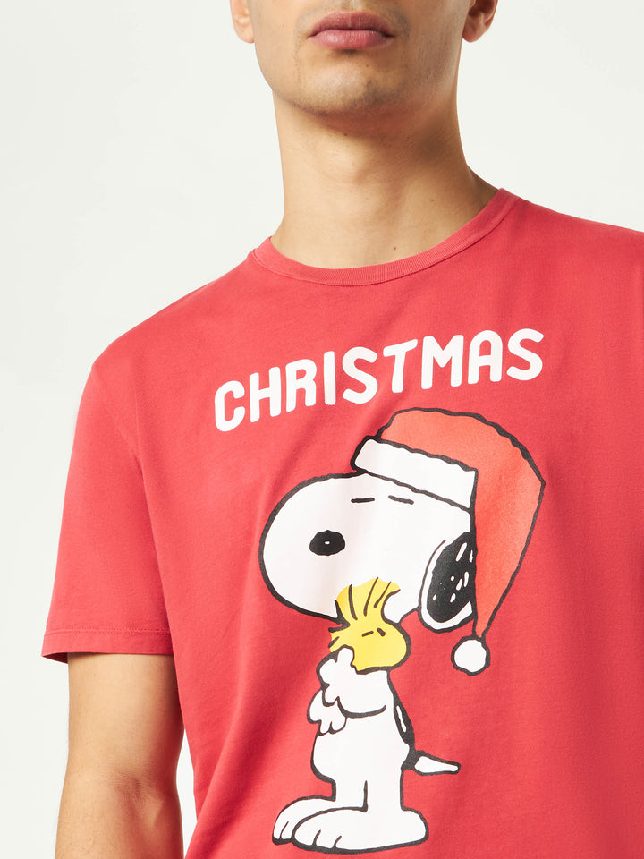 Man heavy cotton t-shirt with Snoopy print | Peanuts™ Special Edition - MC2 Saint Barth
