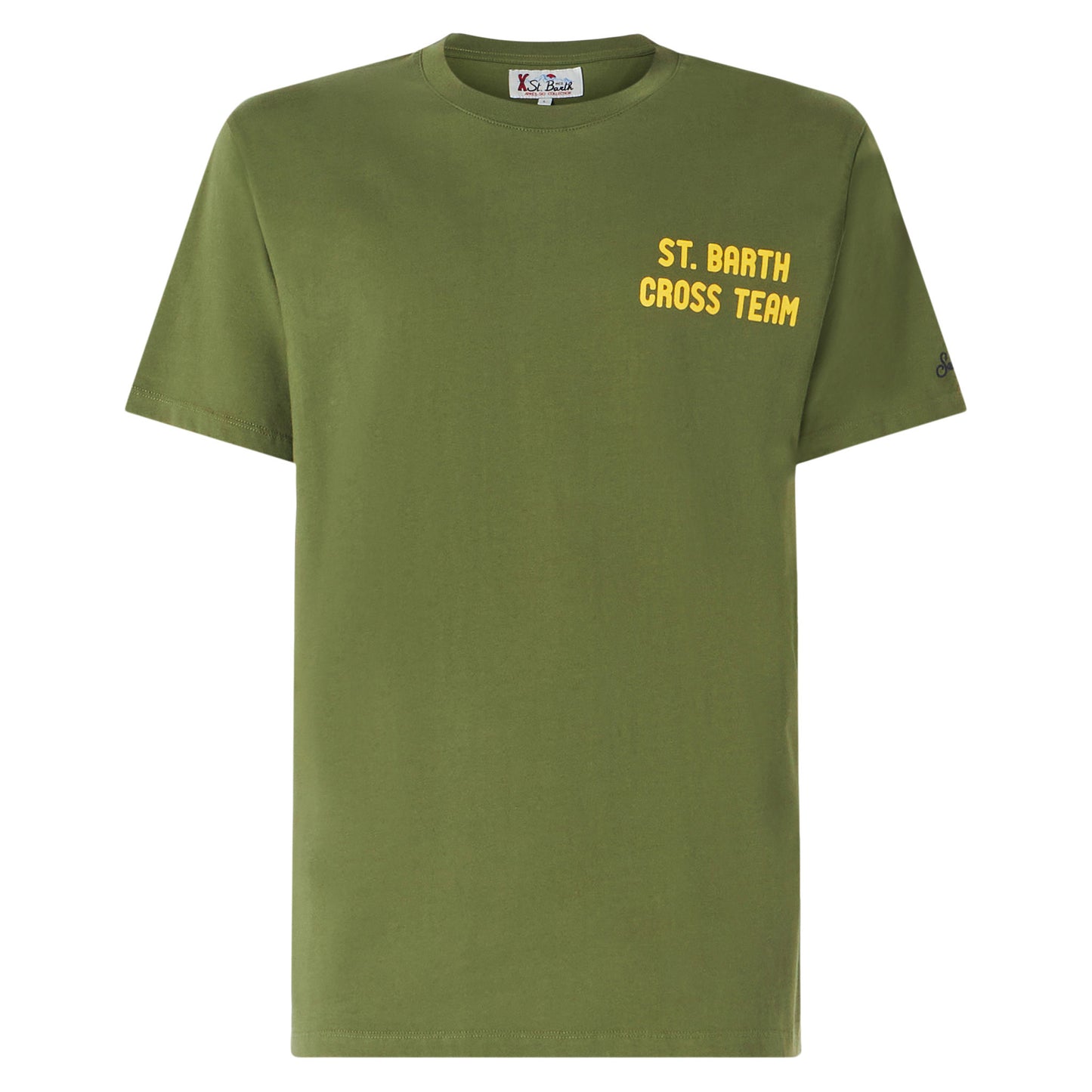 Man green t-shirt with Snoopy print | PEANUTS™ SPECIAL EDITION - MC2 Saint Barth