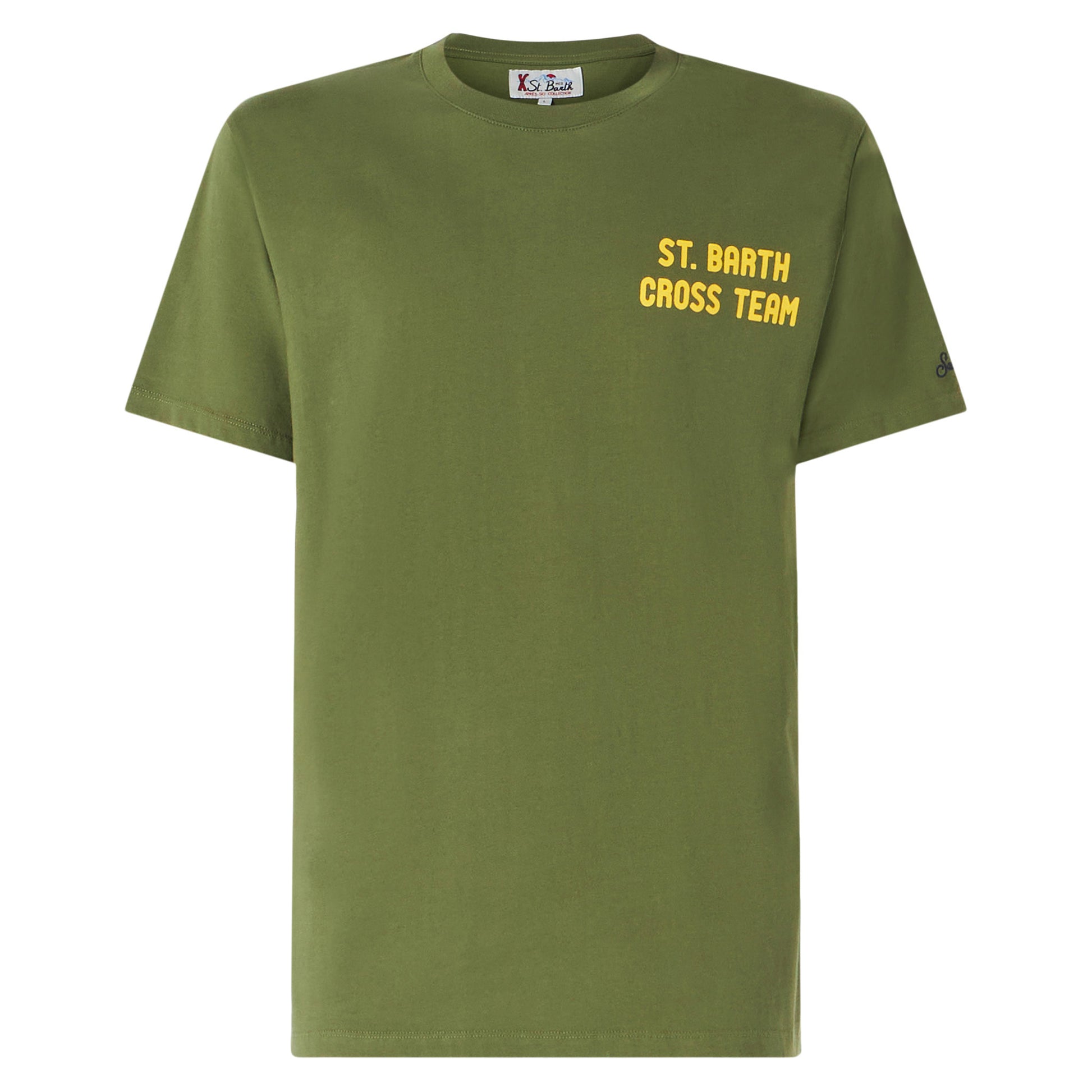 Man green t-shirt with Snoopy print | PEANUTS™ SPECIAL EDITION - MC2 Saint Barth