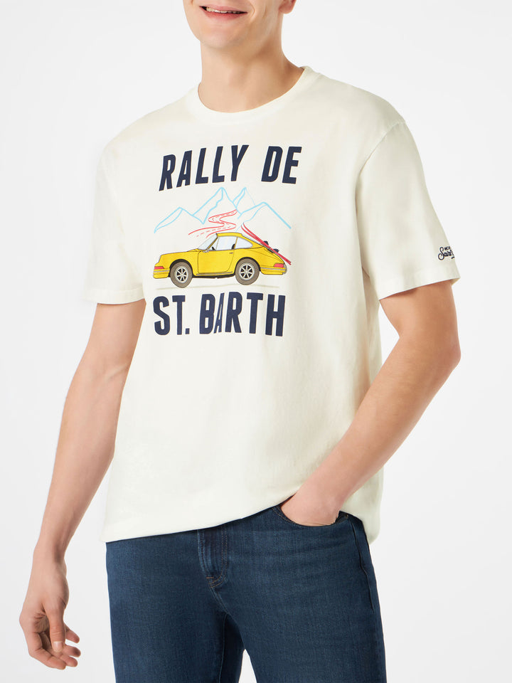 Man t-shirt with car print - MC2 Saint Barth