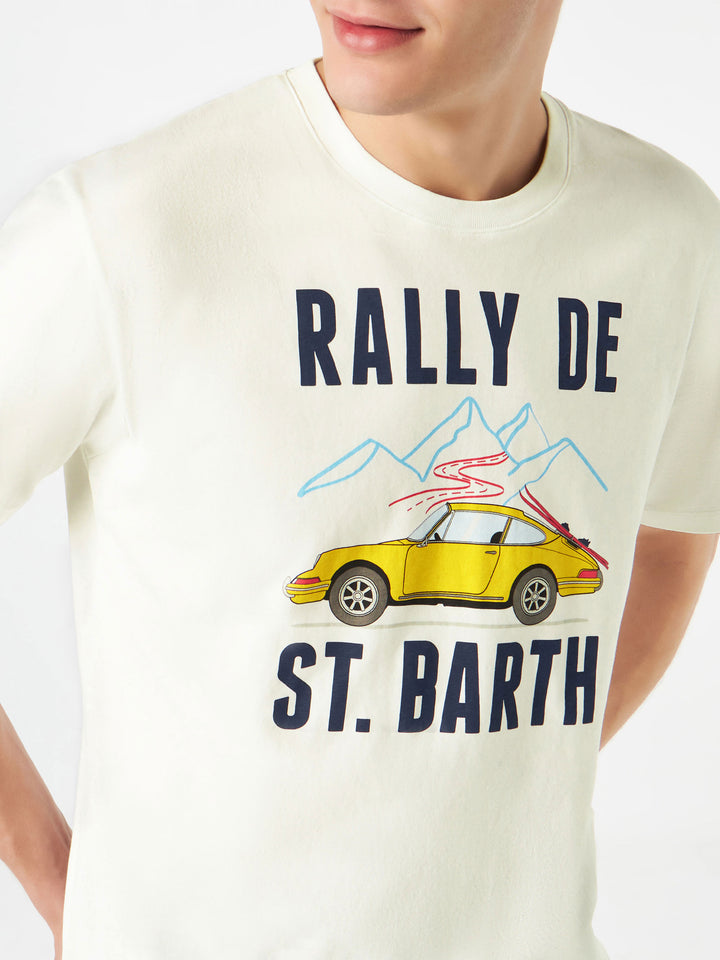 Man t-shirt with car print - MC2 Saint Barth