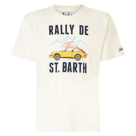 Man t-shirt with car print - MC2 Saint Barth