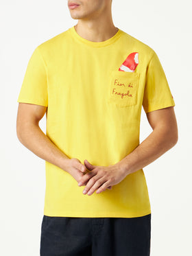 Fior di Fragola cotton t-shirt with embroidery| ALGIDA® SPECIAL EDITION - MC2 Saint Barth