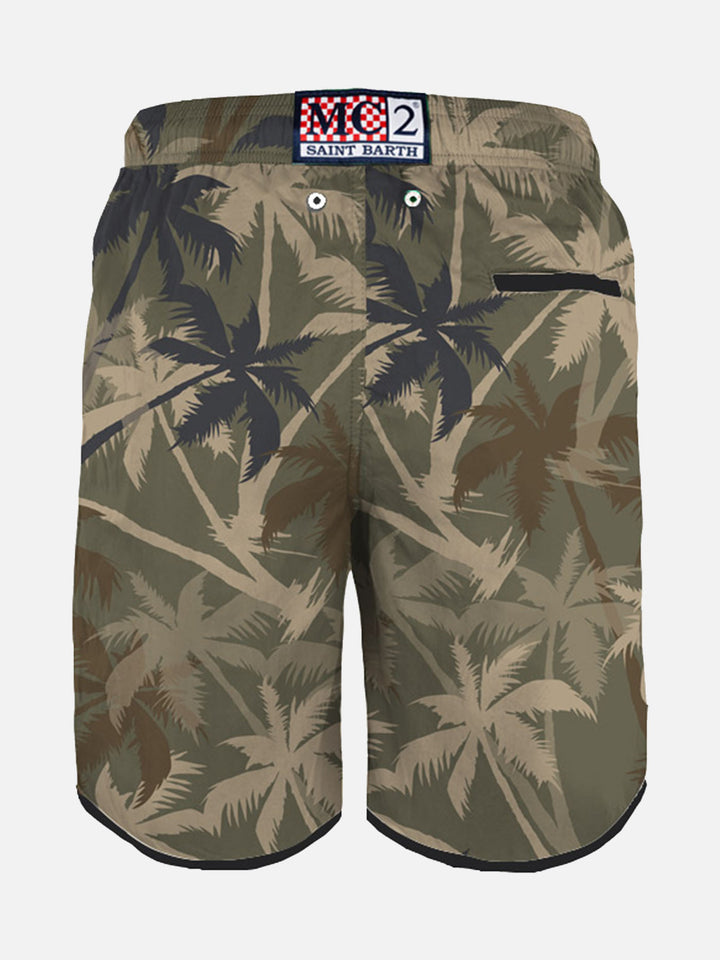 Boardshorts with palms print - MC2 Saint Barth