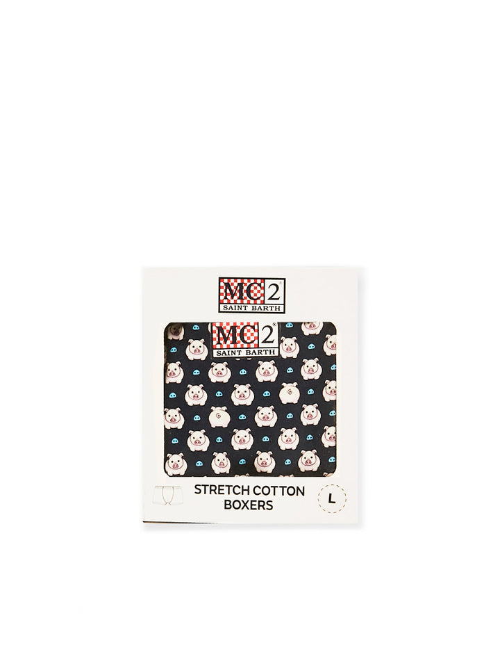 Piggy man's underwear boxer - MC2 Saint Barth