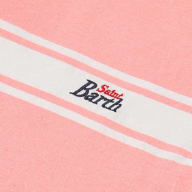 Pink fluo cotton towel - MC2 Saint Barth