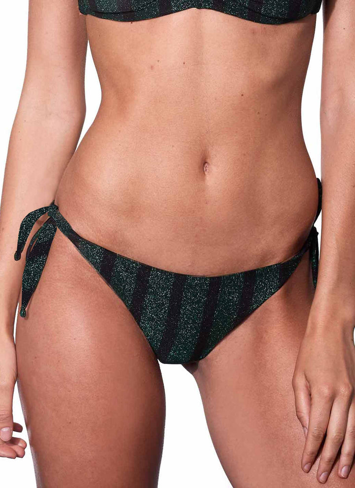 Woman lurex striped bralette bikini - MC2 Saint Barth
