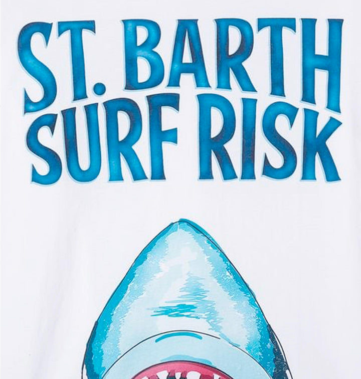 Boy's t-shirt Saint Barth Surf Risk - MC2 Saint Barth