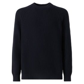 Ribbed blue sweater - MC2 Saint Barth
