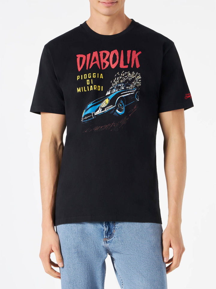 T-shirt warm cotton with Diabolik print | DIABOLIK SPECIAL EDITION - MC2 Saint Barth