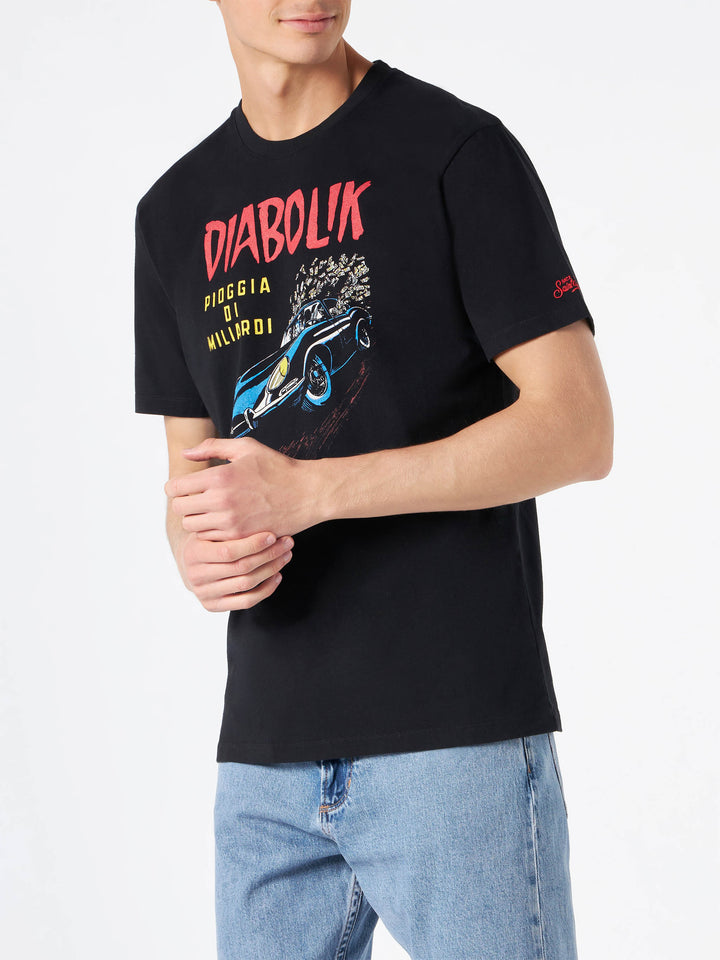 T-shirt warm cotton with Diabolik print | DIABOLIK SPECIAL EDITION - MC2 Saint Barth