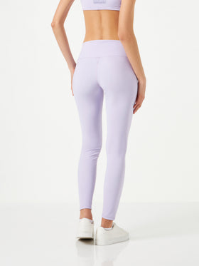 Lilac yoga leggings - MC2 Saint Barth