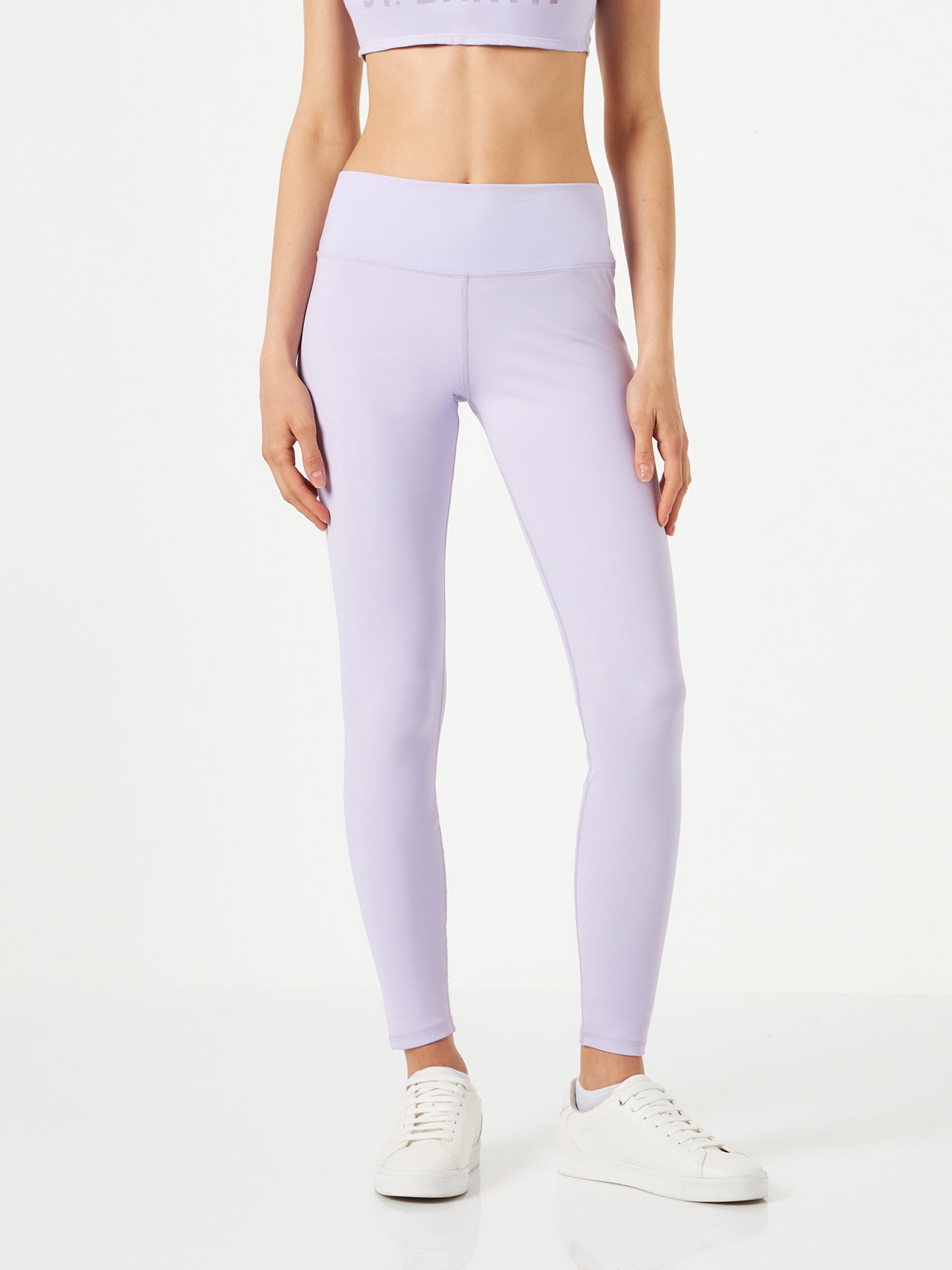 Lilac yoga leggings - MC2 Saint Barth