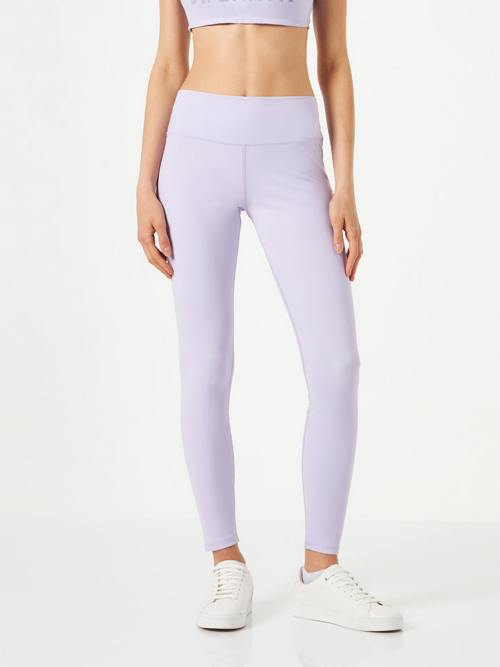 Lilac yoga leggings - MC2 Saint Barth