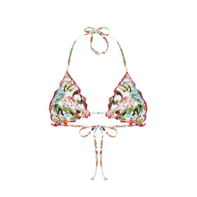 Triangle top with tattoo print - MC2 Saint Barth