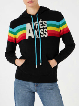 Knitted sweatshirt with rainbow intarsia - MC2 Saint Barth