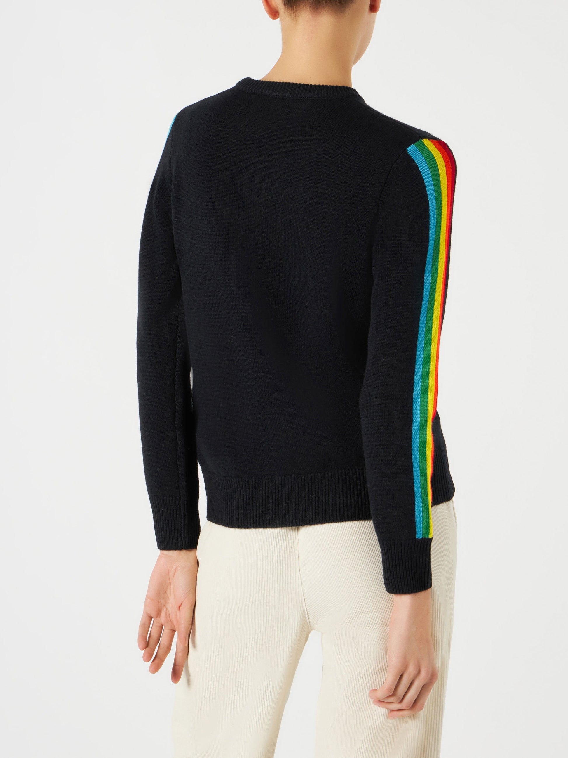 Woman sweater "Après Kiss" embroidery - MC2 Saint Barth