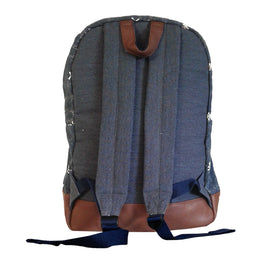 Canvas backpack Cody with micro skull print - MC2 Saint Barth